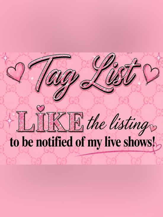 Handbags - Tag List for @preluv_luxe Live Show